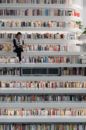 هذه المكتبة الخارِقة تتسع لـ1,2 مليون كتاب